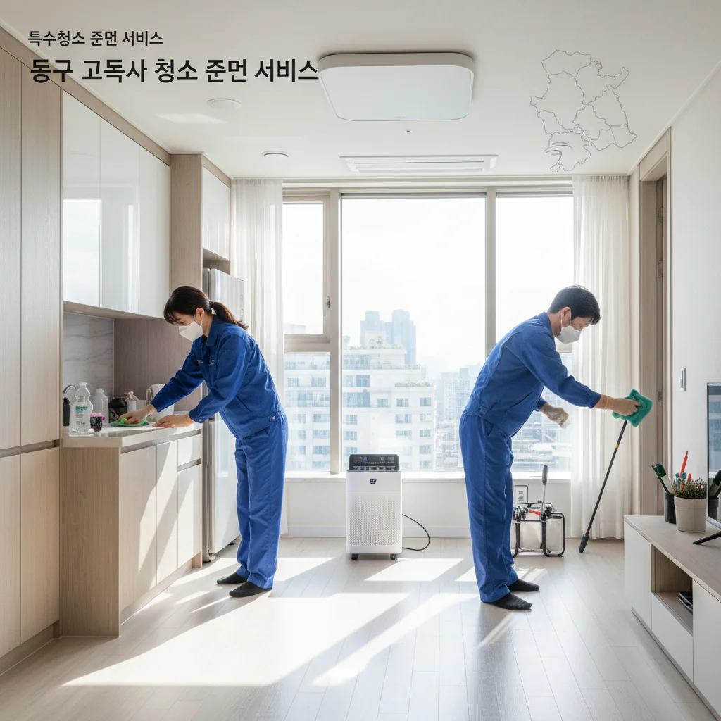 동구 고독사 청소 전문 서비스
