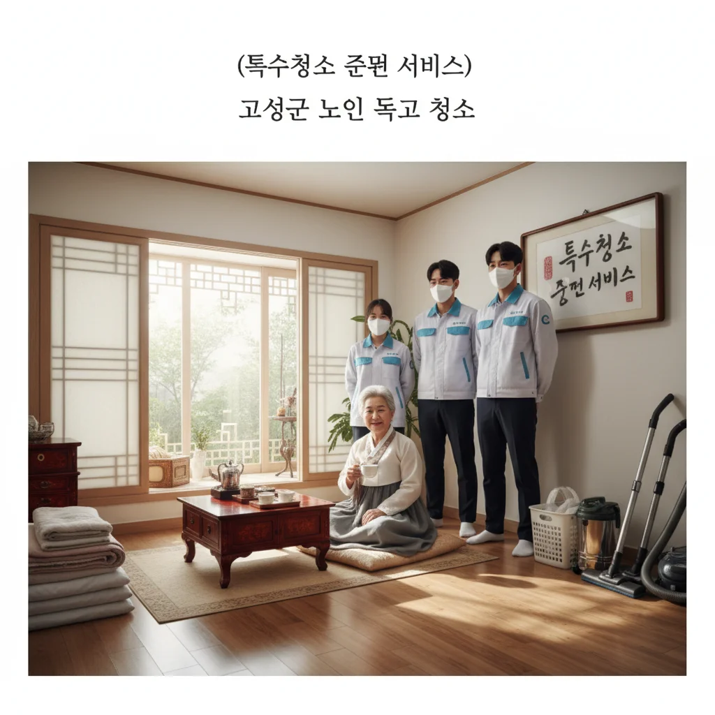고성군 노인 독거 청소, 상황별 정리·세정·탈취 작업 기준 | HJ클린